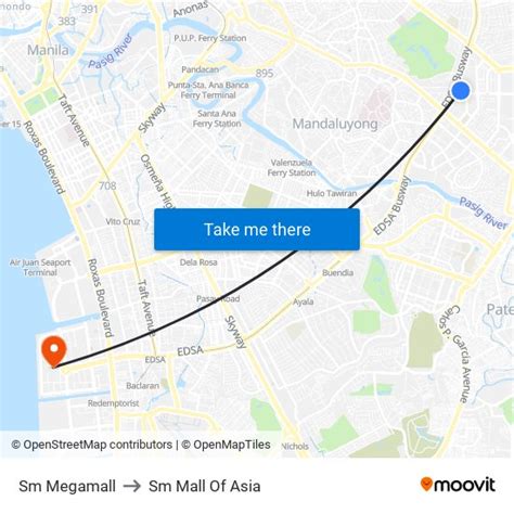 ortigas mrt to sm megamall|Sm Megamall to Sm Mall Of Asia with public transportation .